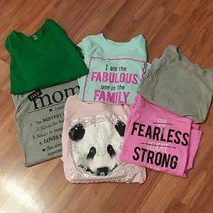 Lot of SIX long sleeve Children's Place shirts!!
